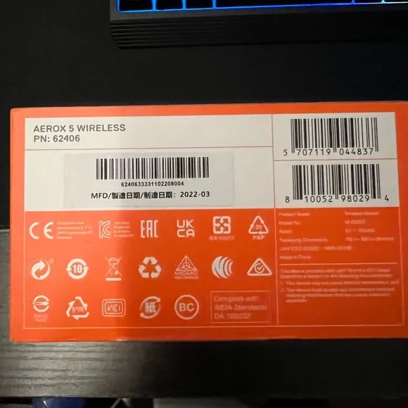 Steelseries Aerox 5 Wireless